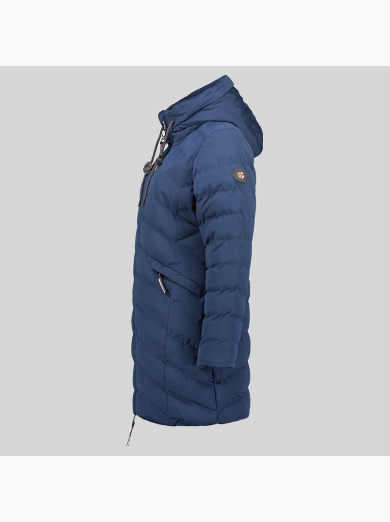 Parka con capucha clarisal – geographical norway Azul marino - Kiabi