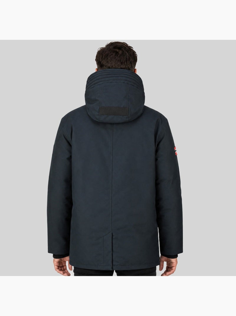 Parka con capucha claudius – geographical norway Azul marino - Kiabi