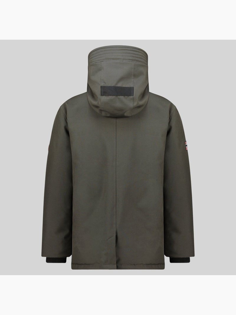 Parka con capucha claudius – geographical norway Caqui - Kiabi
