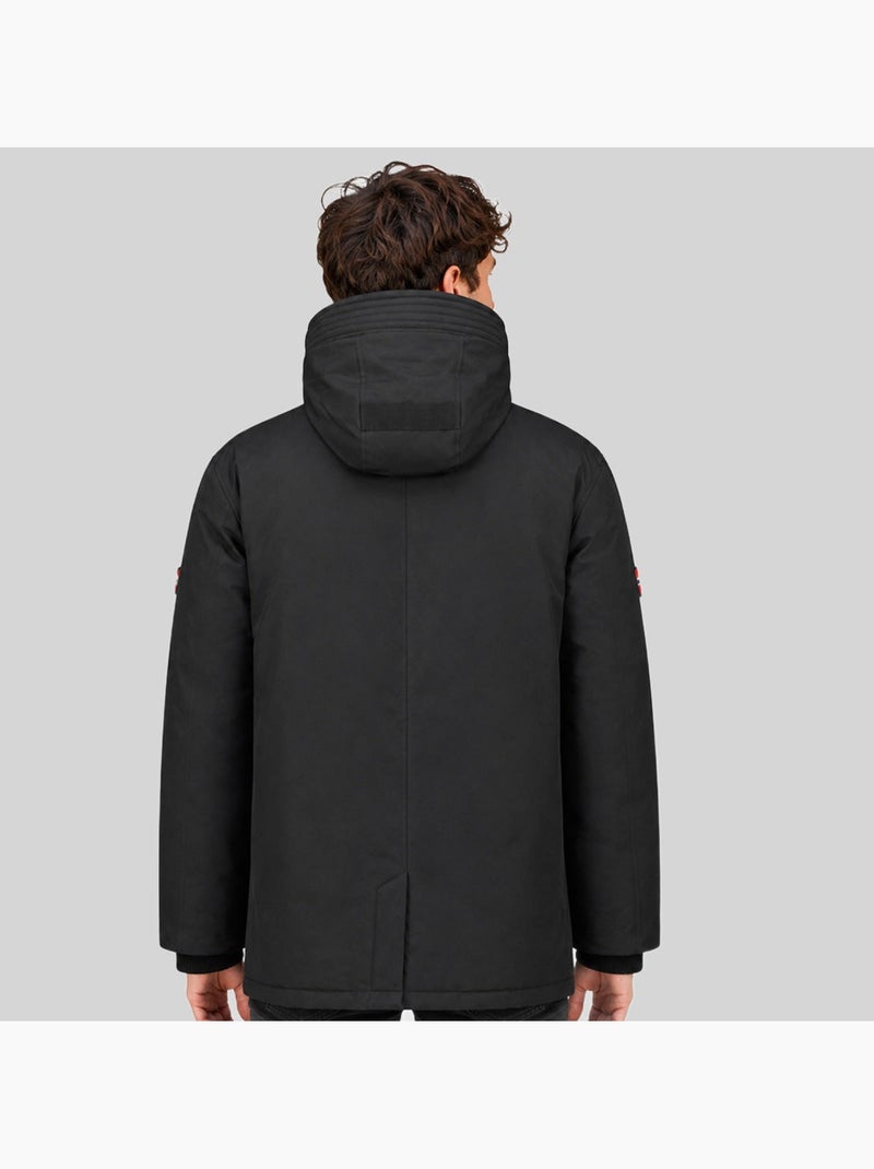 Parka con capucha claudius – geographical norway Negro - Kiabi