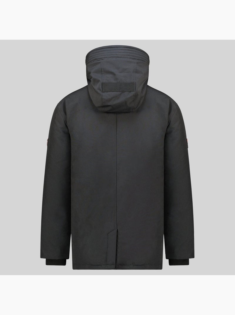 Parka con capucha claudius – geographical norway Negro - Kiabi