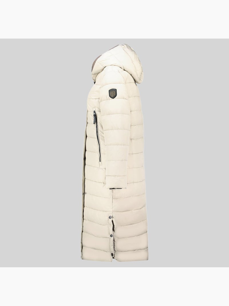 Parka con capucha constance – geographical norway Gris claro - Kiabi