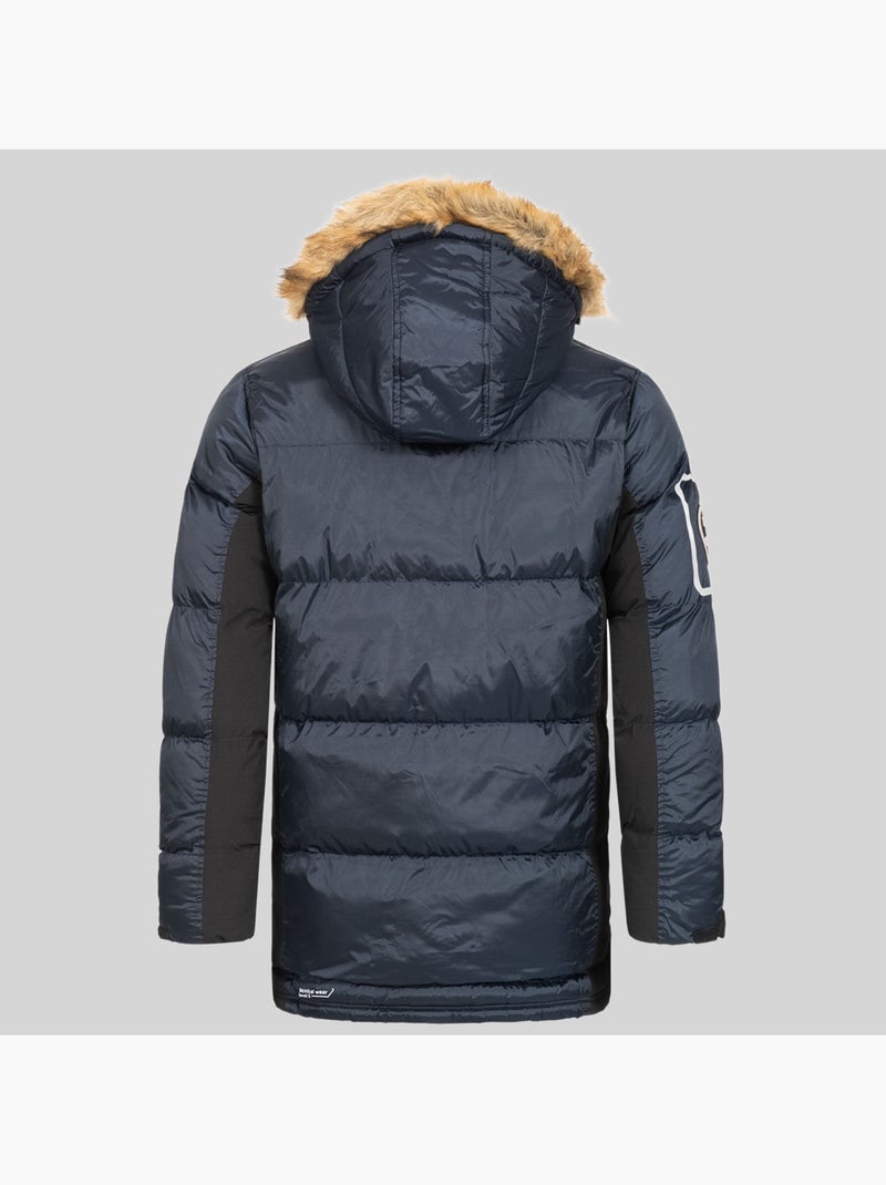 Parka con capucha danone – geographical norway Azul marino - Kiabi