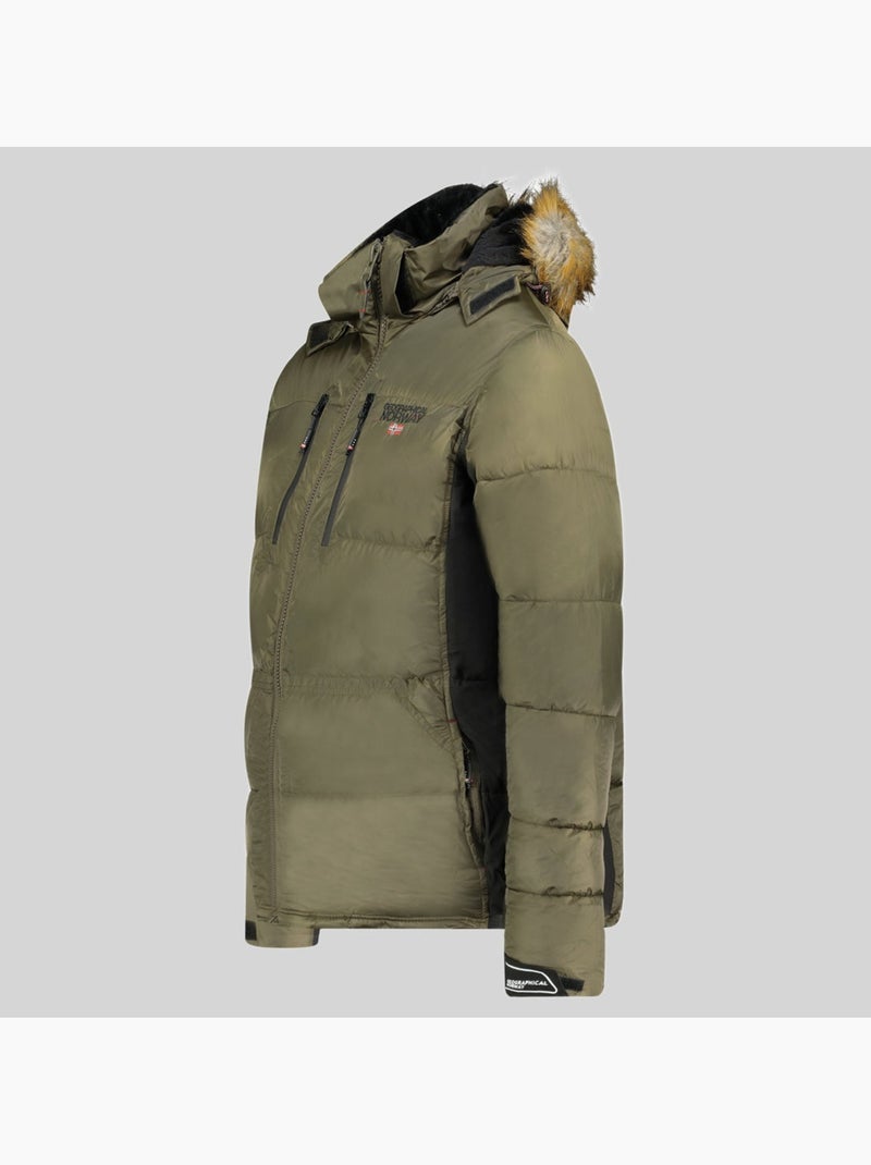 Parka con capucha danone – geographical norway Caqui - Kiabi
