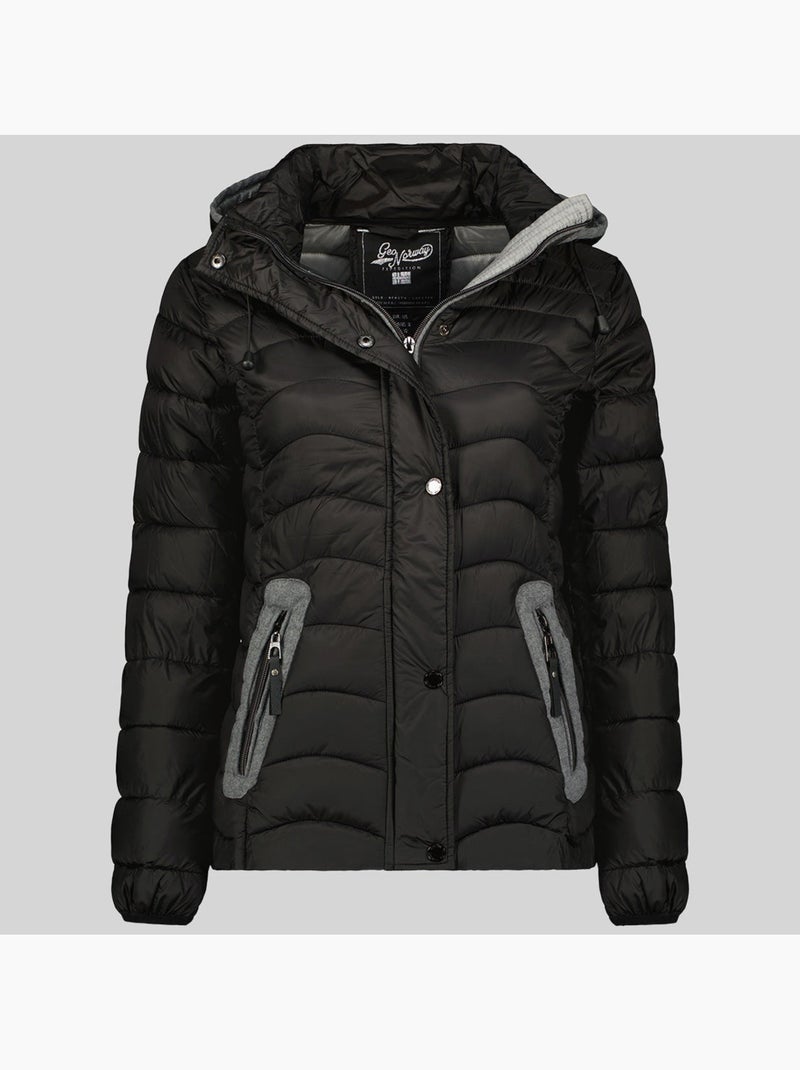 Parka con capucha dariella – geographical norway Negro - Kiabi