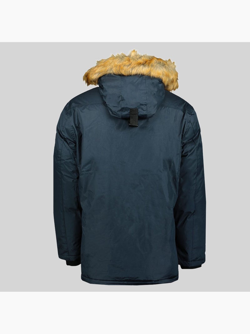Parka con capucha darwin – geographical norway Azul marino - Kiabi