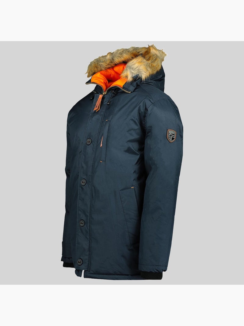 Parka con capucha darwin – geographical norway Azul marino - Kiabi