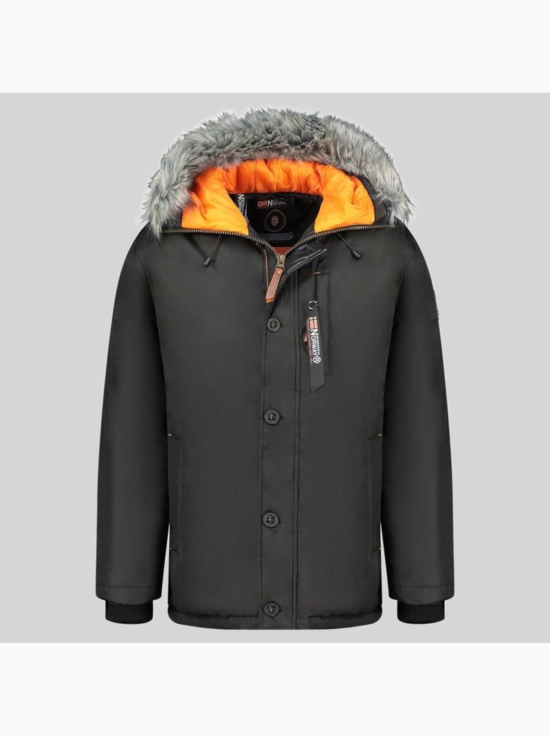 Parka con capucha darwin – geographical norway Negro - Kiabi