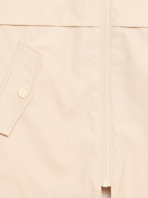 Parka con capucha de goma - Kiabi