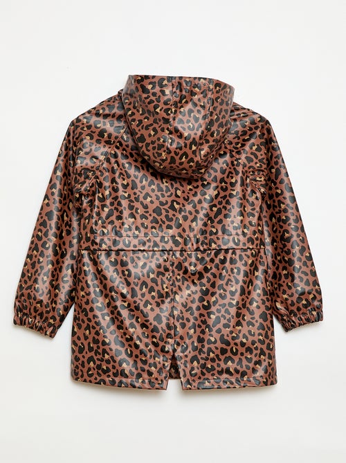 Parka con capucha de goma - Kiabi