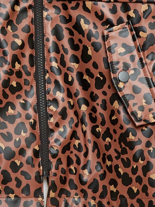 Parka con capucha de goma - Kiabi