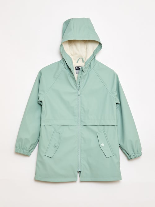 Parka con capucha de goma - Kiabi
