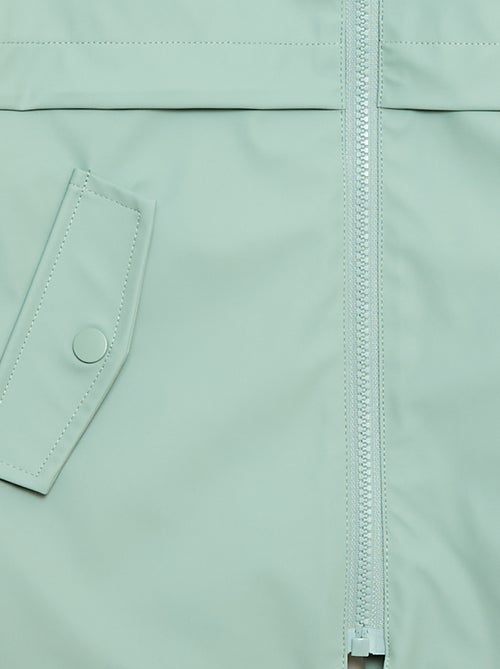 Parka con capucha de goma - Kiabi