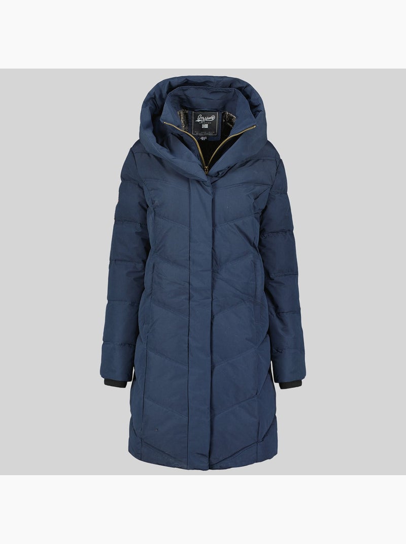 Parka con capucha djamila – geographical norway Azul marino - Kiabi