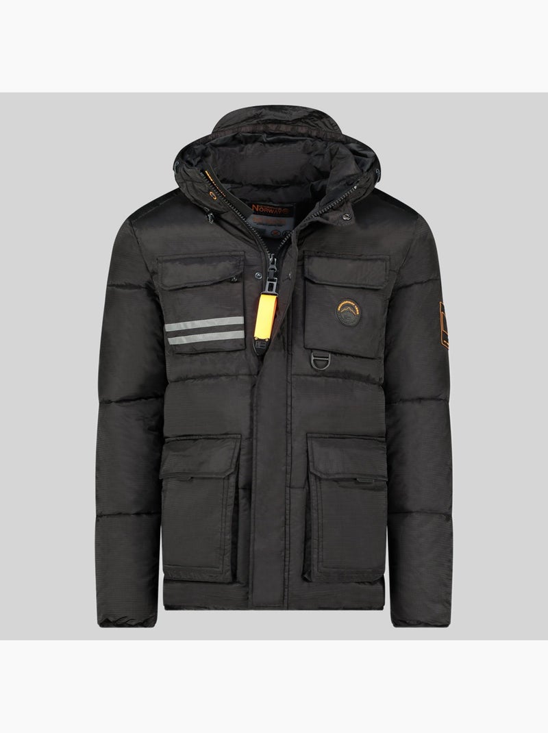 Parka con capucha dolbary – geographical norway Negro - Kiabi