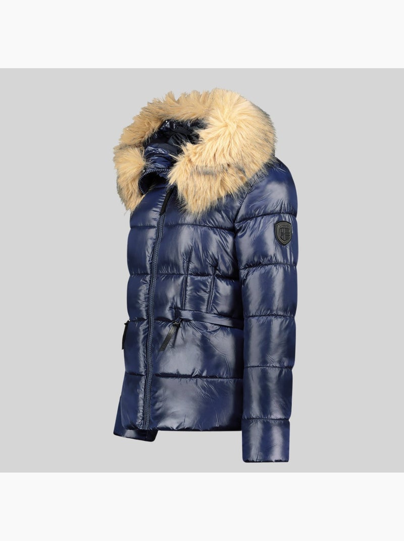 Parka con capucha dolska – geographical norway Azul marino - Kiabi