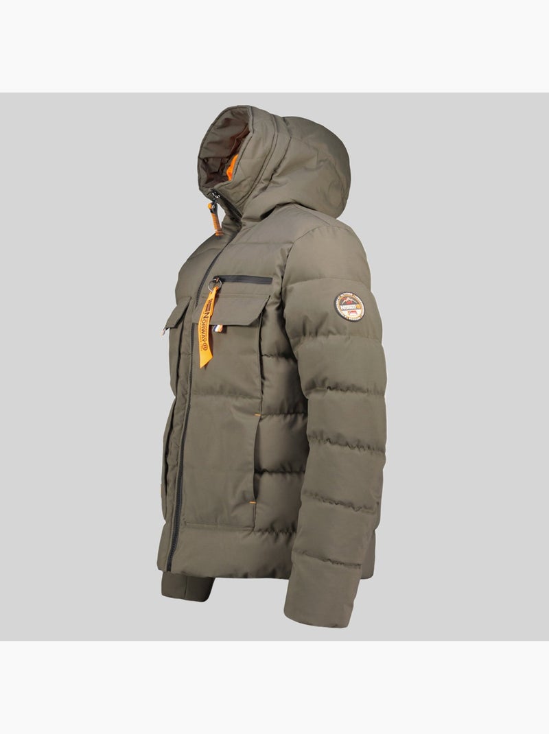 Parka con capucha dosiba – geographical norway Caqui - Kiabi