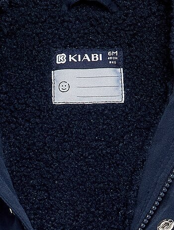 Parka con capucha e interior de borreguito