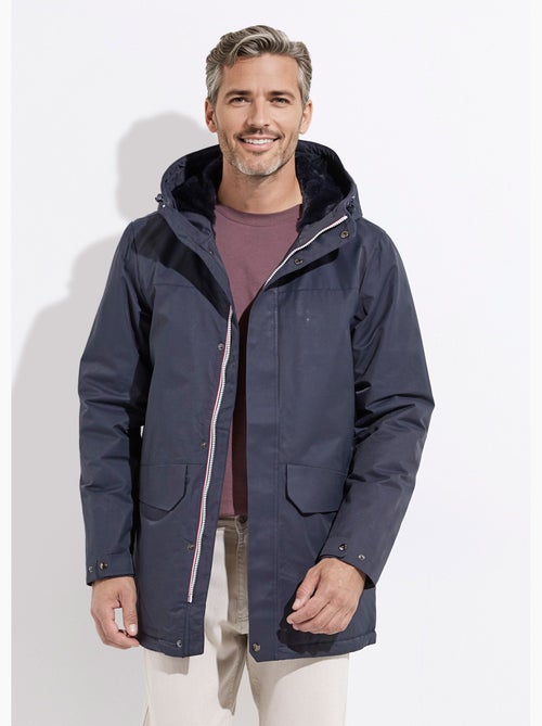 Parka con capucha forrada de piel - AFIBEL - Kiabi