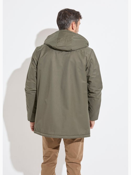 Parka con capucha forrada de piel - AFIBEL - Kiabi