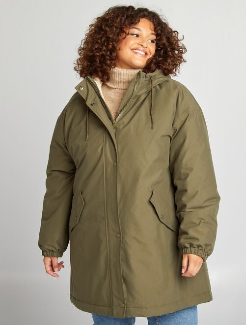 Parka corta mujer best sale