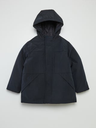 Parka con capucha