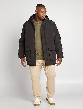 Parka con capucha