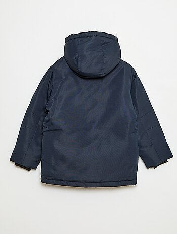 Parka con capucha repelente al agua