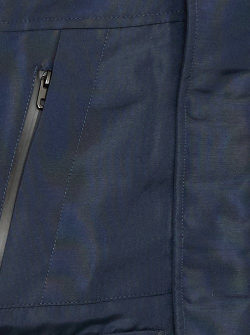 Parka con capucha repelente al agua - Kiabi