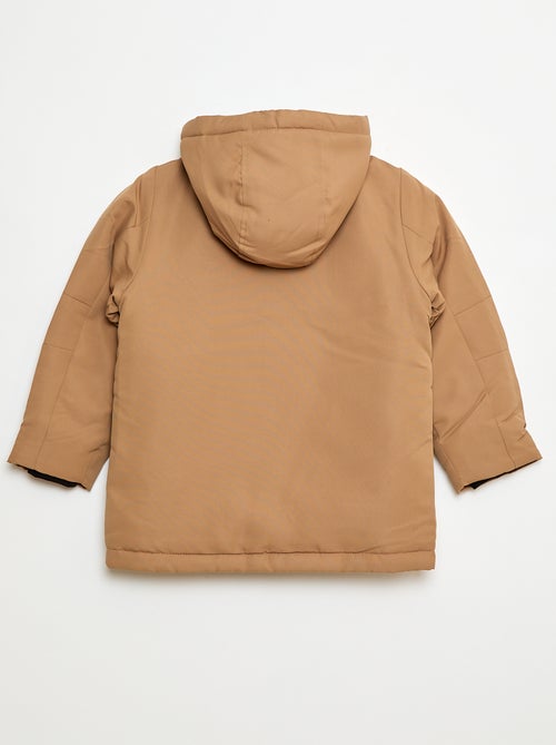 Parka con capucha repelente al agua - Kiabi