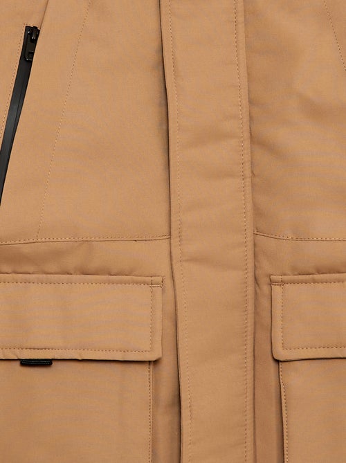 Parka con capucha repelente al agua - Kiabi