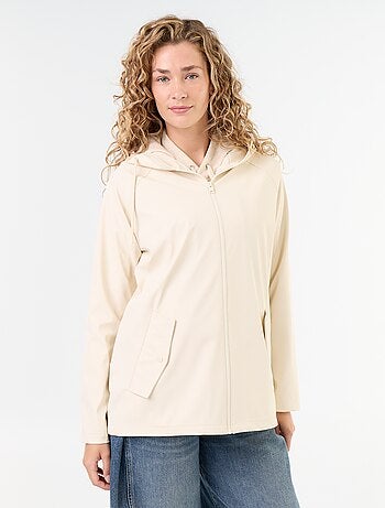 Parka con capucha repelente al agua