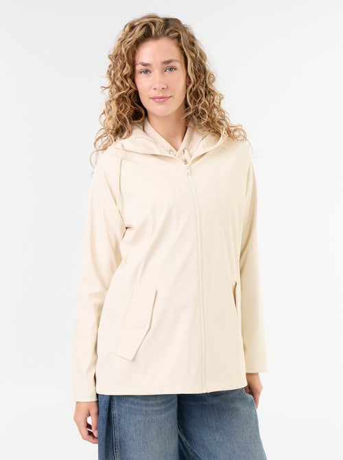 Parka con capucha repelente al agua - Kiabi