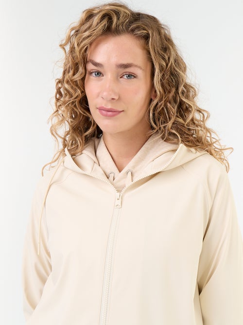 Parka con capucha repelente al agua - Kiabi