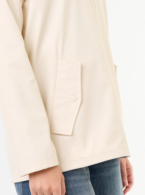 Parka con capucha repelente al agua - Kiabi