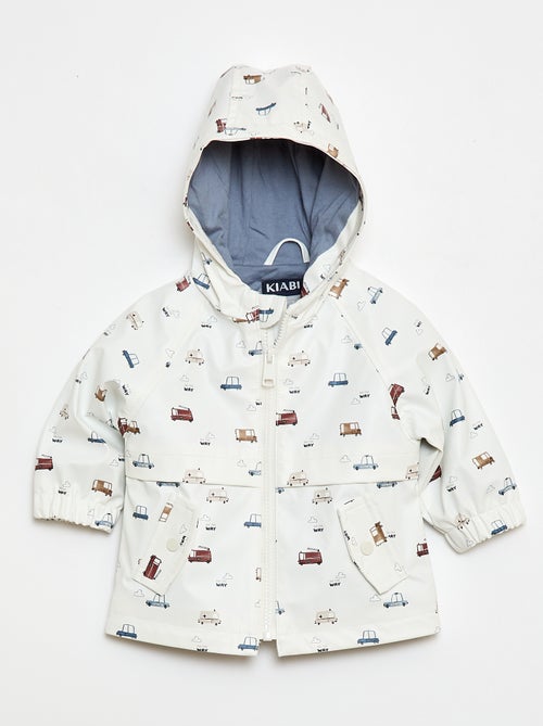 Parka con capucha repelente al agua - Kiabi