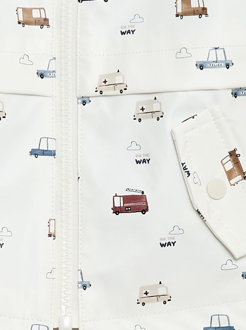Parka con capucha repelente al agua - Kiabi