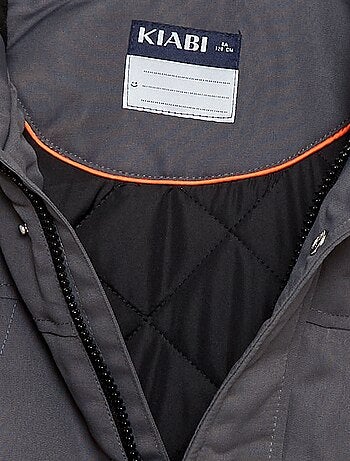 Parka con capucha repelente al agua
