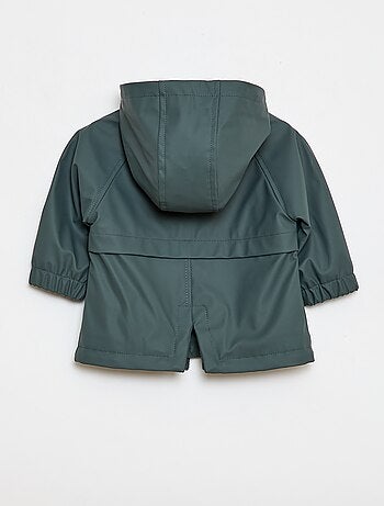 Parka con capucha repelente al agua