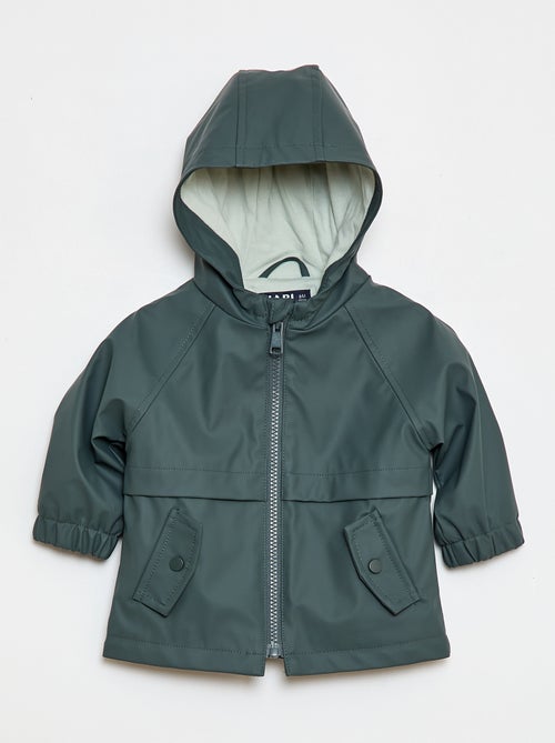Parka con capucha repelente al agua - Kiabi