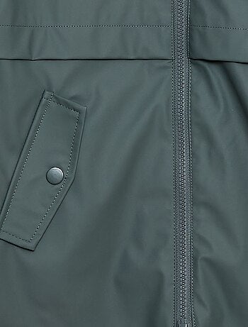 Parka con capucha repelente al agua