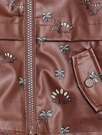 Parka con capucha repelente al agua