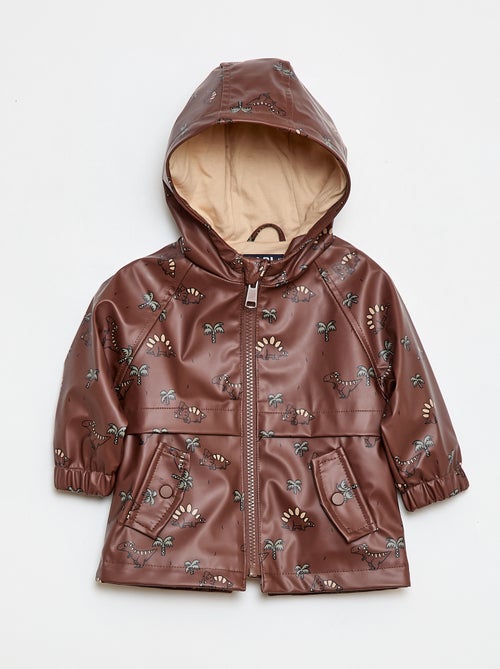 Parka con capucha repelente al agua - Kiabi