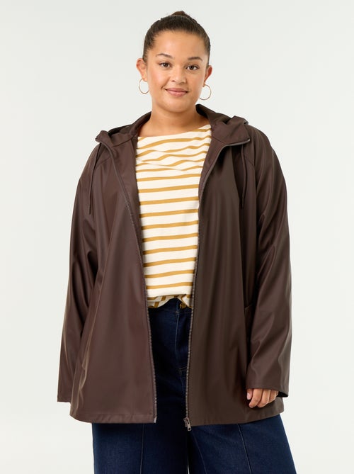 Parka con capucha repelente al agua - Kiabi