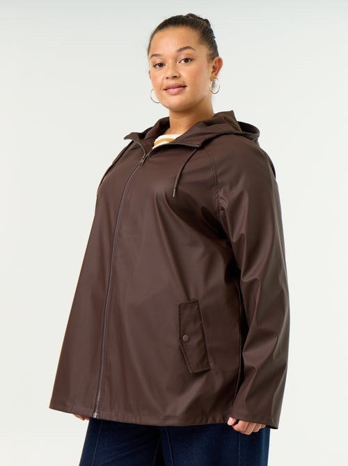 Parka con capucha repelente al agua - Kiabi