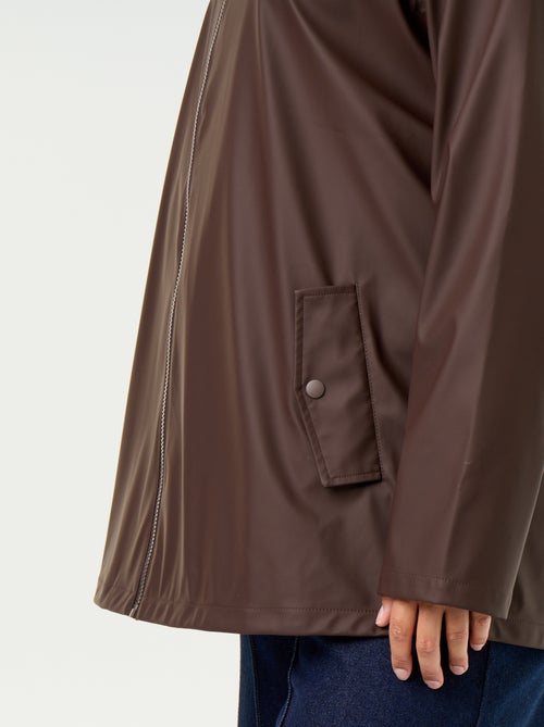 Parka con capucha repelente al agua - Kiabi
