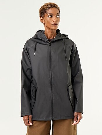 Parka con capucha repelente al agua
