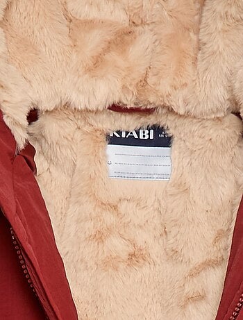 Parka con capucha