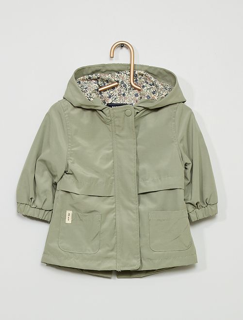 Parka con capucha - Verde - Kiabi - 18.00€