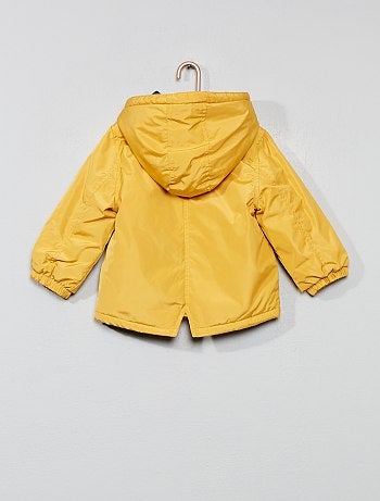 Parka con capucha y forro de punto - Kiabi